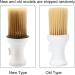 Soft Hair Neck Duster Brush with Talcum Powder Press Salon & Travel Styling Tool for Fine & Soft Hair (White) - Buy Online on GoSupps.com