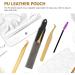 Beaupretty Eyelash Tweezers Set - 3 Precision Lash Extension Tweezers with Travel Pouch | Gray | Ideal for Home & On-the-Go - Buy Online on GoSupps.com