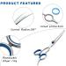 Premium Dog Scissors | Stainless Steel Grooming Scissors for Dogs & Cats | Safety Round Tip Dog Hair Scissors - Buy Online on GoSupps.com