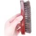 Shoe Brush Natural Wood Bristle Horse Hair Shoe Brush Polish Brush Leather Boots Shoes Cleaner Shoe Brush Brush(17x2cm) - Buy Online on GoSupps.com