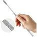 TARVIT Portable Spiral Stainless Steel Earwax Removal Curette - Silver Earpick for Effective Ear Cleaning - Buy Online on GoSupps.com