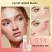 Soft Cream Liquid Blush (#01) - Dewy Makeup for Cheeks - 2.00g - Buy Online on GoSupps.com