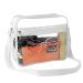Lackycc Clear Purses Messenger Bags for Women Crossbody Bag Stadium Approved for Concerts Clear-white