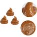 NOLITOY 6 pcs Simulation Poop Fake Dog Toy Novelty Mischief Poop Fake Poop Imitation Poop Prop Fake Human Poop Mini Prank Poop Toy Child Rubber Turn Signal Stress Khakix2pcs 7.5x6.5cmx2pcs - Buy Online on GoSupps.com