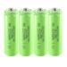 Rechargeable AA Battery NIMH 1.2V Double A 2200mAh High Capacity 4 Pack Pre-Charged Solar Batteries Low Self Discharge for Solar Light Replacement Electronic Toys Household Devices 4 Count