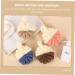 Buy Hemoton 5pcs Two-Color Shower Ball Mesh Bath Scrubber - Ideal Foam Bathing Sponge for Kids & Babies | Soft Loofah Pouf for Gentle Body Wash - Buy Online on GoSupps.com