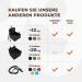 Adjustable Wuglo Dog Car Seat Belt | 30-95cm Universal Safety Harness for Dogs | Gray Buckling Belt for Child Safety Seat | Secure & Durable Dog Snapshot - Buy Online on GoSupps.com