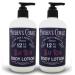 Payden's Cobalt Bay Rum For Men Scented Luxury Body Lotion with Lanolin and Jojoba Oil 12 Oz (2 Pack)