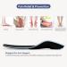3ANGNI Orthotic Arch Support Insoles for Plantar Fasciitis and Flat Feet - Men and Women Orthopedic Shoe Inserts for Metatarsalgia and Overpronation - UK-8-270MM 107a-black - Buy Online on GoSupps.com