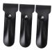 minkissy 3pcs ladies razor manual leather case travel