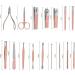 Nail Clipper Set Tuefuzy 16 in 1 Stainless Steel Nail Manicure Kit Nail Care Kit Manicure Set - Buy Online on GoSupps.com