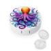 Contact Lens Case Colorful Octopus Portable Travel Contact Lens Box Contact Lens Storage Box