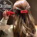 4PCS Handmade Red Artificial Pearl Gold BB Barrettes for Wedding Bridal Bridesmaid Geometric Decorative Hair Clips for Women (4PCS-Red) - Buy Online on GoSupps.com