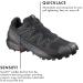 Salomon Men's Speedcross 5 Trail Running Shoes 10.5 - Black/Phantom - Lightweight and Durable - Buy Online on GoSupps.com