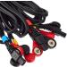 Compex Cable Ties - Pack of 4 Unisex Adult One Size | International Shipping Available - Buy Online on GoSupps.com