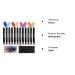 Oillase 12 PCS Eyeshadow Stick Set | Smudge Proof Primer Base | Waterproof Glitter Pen | Cream Eye Shadow Stick | Shimmer & Matte Pencil Crayon - COLOR 2 - Buy Online on GoSupps.com