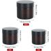 Chstarina 6 Pieces Amber Glass Jars with Lids Empty Cosmetic Jars Lotion Storage Jars 30g/50g/60g Cosmetic Containers for Travel Powder Lotion Creams Essential Oils Ointment - Buy Online on GoSupps.com