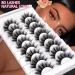 NEW 8D Mink False Eyelashes Wispy Cross Long Thick Soft Fake Eye Volume Lashes (2 Pairs) - Buy Online on GoSupps.com
