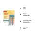 Burt's Bees Rescue Lip Balm with Beeswax & Turmeric - 2 Pack for Extremely Dry Lips, Cooling Eucalyptus, All Natural Formula - Buy Online on GoSupps.com