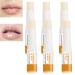 homomdy Turmeric Lip Balm for Dried and Cracked Lips Turmeric Lip Lightening for Dark Lips Lip Wrinkle Reduction Dull Dark Lip (6pcs)