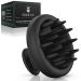 Vicicon scalp massage brush 100% silicone head massage brush for Bart & Hair Scalp Shampoo Massager for hair growth deep cleaning & improvement of the scalp