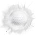 Izzo Golf Exploder Prank Balls 4-Pack - Safe Novelty Plastic Joke Ball with White Powder - Buy Online on GoSupps.com