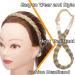 Shop Silk-Co Women's 3 Strand Blonde Hair Band | Vintage Braided Headband & Hair Extensions - Buy Online on GoSupps.com