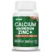 NutriJa Calcium Magnesium Zinc with Vitamin D3 Boron K2 & B12 (120 Capsules) 1 Count (Pack of 1)