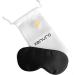 Xenuro Total Darkness Silk Bird Box Eye Mask - Premium Grade Mulberry Silk, Hypoallergenic with Travel Pouch and Ear Plugs - Buy Online on GoSupps.com