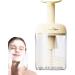 Face Wash Foamer Rotating Type Skincare Foam Maker - Portable Facial Cleansing Tools Deep Cleansing Detachable Fine Foam Light Yellow - Buy Online on GoSupps.com