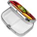 Fresh Fruit Printed Square Pill Box | Portable Travel Medicine Organizer - Shop Now - Buy Online on GoSupps.com