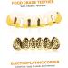 Gadpiparty 4 Set Women's Pearl & Hip Hop Teeth Jewelry | Metal Punk Grills for Adults - Buy Online on GoSupps.com