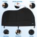 Outdoor Waterproof Bike Cover for 1-3 Bikes | Heavy Duty Ripstop Storage with Reflective Strips - Anti Dust, Rain, Snow, UV | Mountain & Road Bikes | Black - Buy Online on GoSupps.com