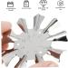 POPETPOP Lobster Headbands Manicure Art Tool medium Silver - Buy Online on GoSupps.com