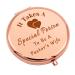 Pastor Wife Appreciation Gifts Compact Makeup Mirror for Minister's Wife Birthday Gift for Pastor Wife Mother's Day Thanksgiving Gifts Folding Makeup Mirror Religious Gift for Women