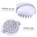 Frcolor 4-Piece Silicone Bathing Brush Set - Scalp Massager & Hair Shampoo Scrubber - Soft Rubber ABS for Gentle Cleansing - Buy Online on GoSupps.com