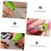 HONMEET Nail Polisher Nail Drill Bits Nail Art Tools Manicure Art Drill Bits Manicure Supplies Drill Bits for Nails Drill Bit for Acrylic Nails Nail Art Polishing Tools Tungsten Steel 7.00X1.30X1.30CM Green - Buy Online on GoSupps.com