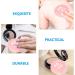Vaguelly Lot de 3 Houppettes de Poudre pour B b Rondes Douces en Coton 100% Naturel Coloris Rose avec N ud D coratif Adapt es pour Soins Corporels et Maquillage pour Peau D licate - Buy Online on GoSupps.com