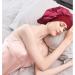 Arqumi Silk Bonnet 2PCS - Large Adjustable Satin Hair Wrap for Sleeping and Hair Care, Black & Wine Red - Buy Online on GoSupps.com