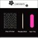 Shop Almond Press on Nails - Medium Pink Glitter Full Cover Acrylic - 24Pcs Stylish Designs for Women - International Shipping Available - Buy Online on GoSupps.com
