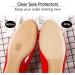 Crystal Clear Shoe Sole Protectors - 2 Pairs (6.0 4.0 Clear) | Bottom Shoe Protector for Heels - Buy Online on GoSupps.com