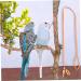 GREENADSCAPE 1pc Animal Leash Small Animal Harness Leash Adjustable Bird Harness Leash Bird Leash Polyester 135 1 0.1CM Orange - Buy Online on GoSupps.com