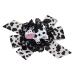 Daisy Holstein Milk Cow Farm Girl Hair Bow | WD2U Girls Alligator Clip - Buy Online on GoSupps.com