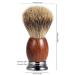 Grandslam Safety Razor Shaving Kit for Men - Pure Badger Hair Brush Rosewood Handle Razor Stainless Steel Stand & Large Bowl with 10 Blades - International Shipping Available - Buy Online on GoSupps.com
