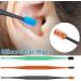 1Pcs Double-Sided Earpick Soft Silicone Rotating Ear Ear Ears Remover Clean Design Wax Pick Cleaner Tool V2A4 A7I0 Creative - Buy Online on GoSupps.com