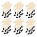 Coolhiya 40 leaves replacement nose pads glasses repair parts replacement glasses nasal pads silicone nose pads self -adhesive nose pads self -adhesive nose protection glasses sunglasses sponge sponge