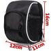 Disconano Cycling Bike Handlebar Bag with Rain Cover - Front Basket Black | Waterproof Bike Accessories - Buy Online on GoSupps.com