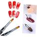 FRCOLOR Tools Set nail extension manicure extension clip clamp nail art tools dual forms Manicure Supplies Nail Plate Decor crystal decor Nail Model white nail clipper lengthen Art - Buy Online on GoSupps.com