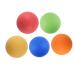 Fomiyes 5st lacrosse balls Yoga accessories peanut massage ball yoga accessories yoga-ball rehabilitation equipment pilates accessories tissue foot massage ice hockey. 6.5x6.5cm As shown