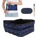 Herchr Inflatable Lumbar Girdle - Adjustable Lower Back Support Band for Running Fitness & Yoga - Lightweight Blue Protection for Men & Women - Buy Online on GoSupps.com